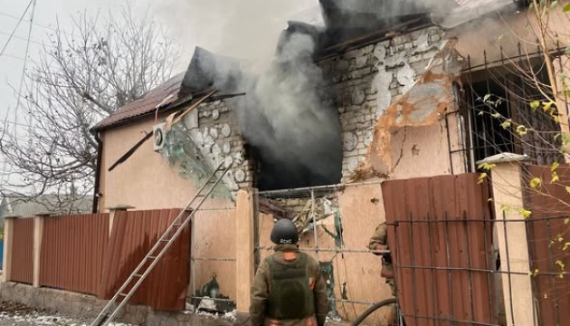 Russians attack Nikopol district with artillery, drones throughout day