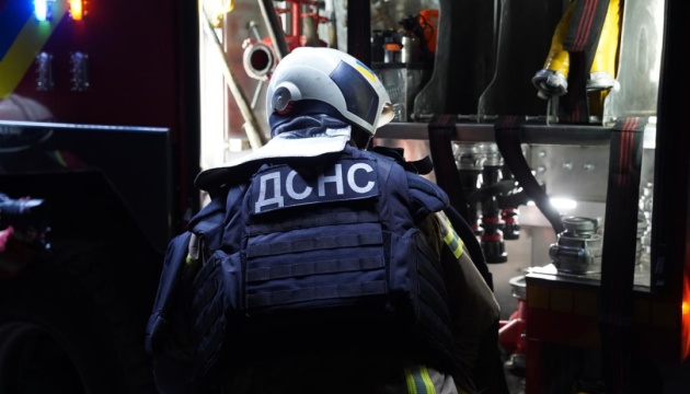 Large-scale fires erupt in Poltava region after Russian shelling, one person injured