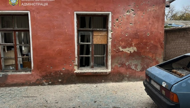 Russian drone attacks medical facility in Kherson