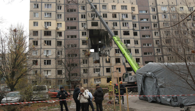 Number of victims of Russian strike on Dnipro has risen to 13, with three fatalities
