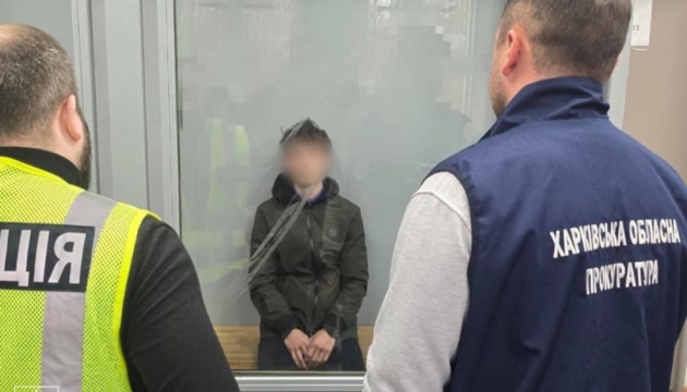 Teen detained in Kharkiv on suspicion of setting locomotive on fire