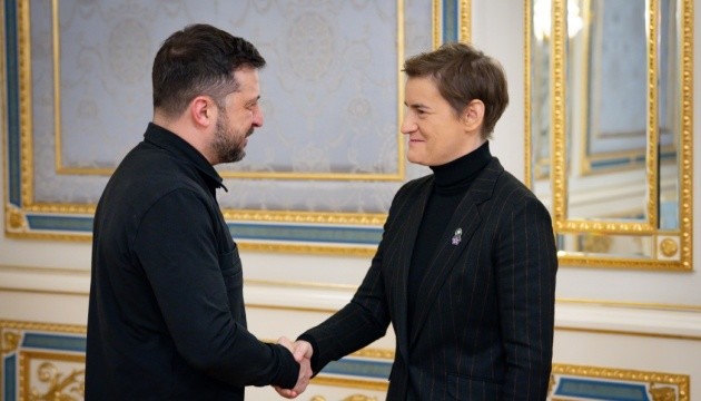 Ukrainian president, Serbian parliament speaker discuss EU integration