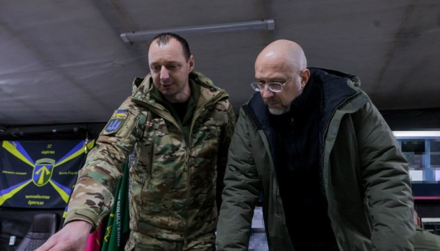 Shmyhal assesses battlefield situation in Vovchansk sector