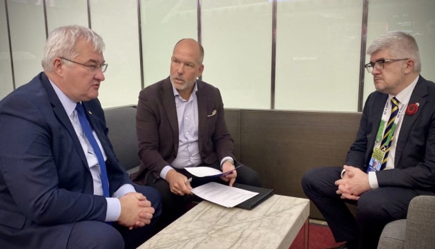 FM Sybiha met with president of World Congress of Ukrainians in Canada