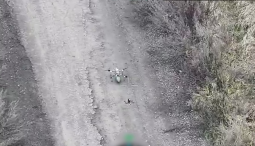 Ukrainian border guards wipe out Russian ammo depot, shelters in Southern Slobozhanshchyna