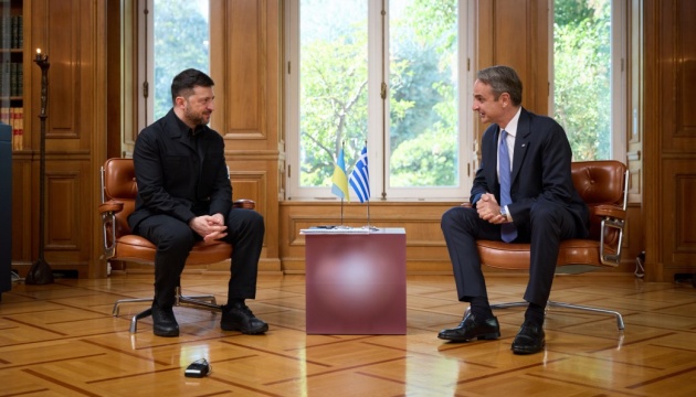 President Zelensky of Ukraine, PM Mitsotakis of Greece outline development of bilateral relations