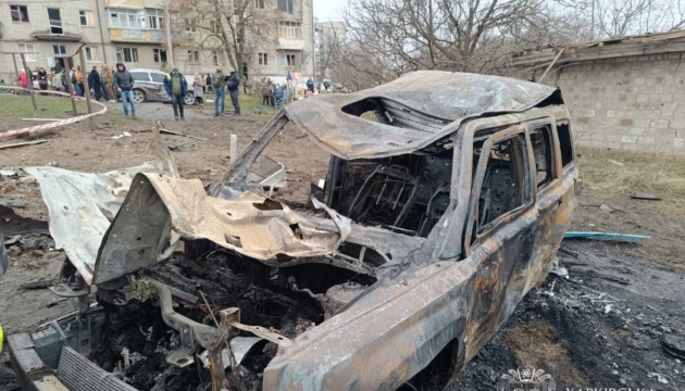 dozens of homes, kindergarten damaged