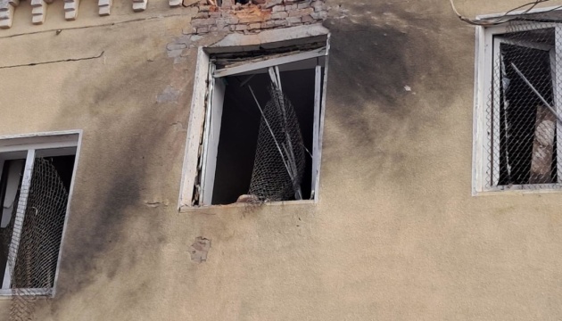 Locomotive burns down, houses and vehicles damaged