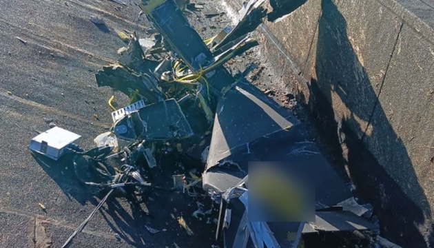 Specialists defuse explosive warhead of a Russian UAV in Ternopil