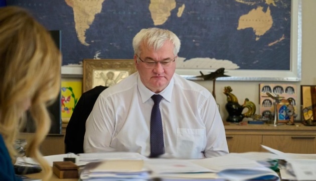 Ukraine’s FM coordinates positions with six European counterparts following Geneva talks