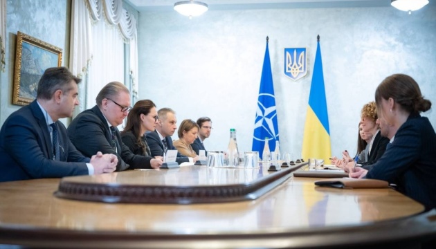 Svyrydenko discusses protection of Ukraine’s critical infrastructure with NATO’s Deputy Secretary General