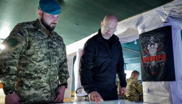 Shmyhal meets with commanders of two coastal defense brigades in southern Ukraine