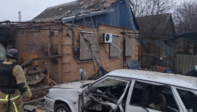 Man wounded and buildings damaged in shelling of Dnipropetrovsk region