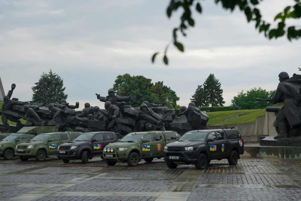 Russian drones stretch Ukraine’s SUV lifeline to the limit