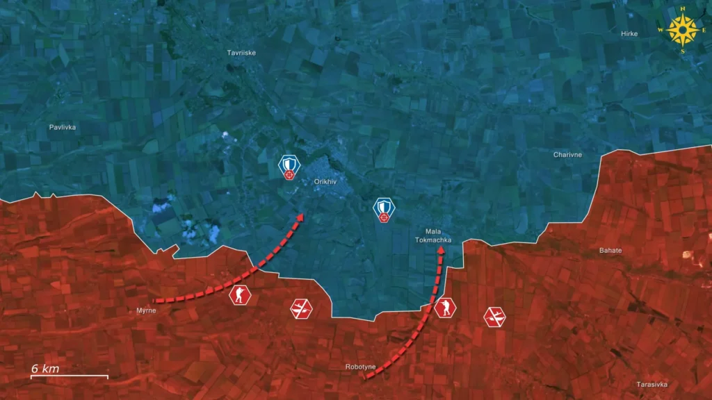 Frontline report: Ukrainian drones eliminate Russian armored column in Zaporizhia direction