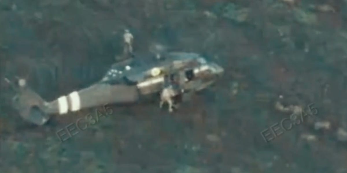 Video Shows Special Ops Black Hawk Raid Into Ukraine’s Fiercest Fight