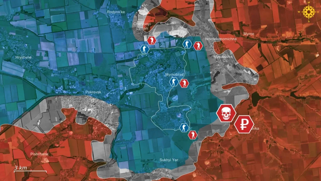 Frontline report: Russian commanders extort soldiers, send them to death if they can’t pay near Myrnohrad