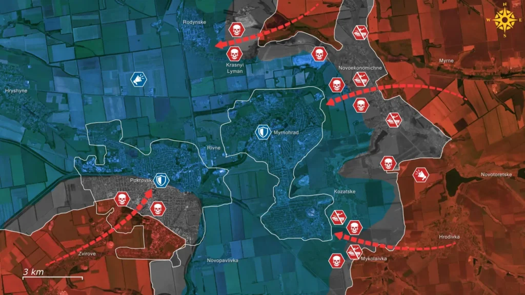 Frontline report: Ukrainian defenders turn Russian offensive into “graveyard for armor and manpower” near Pokrovsk