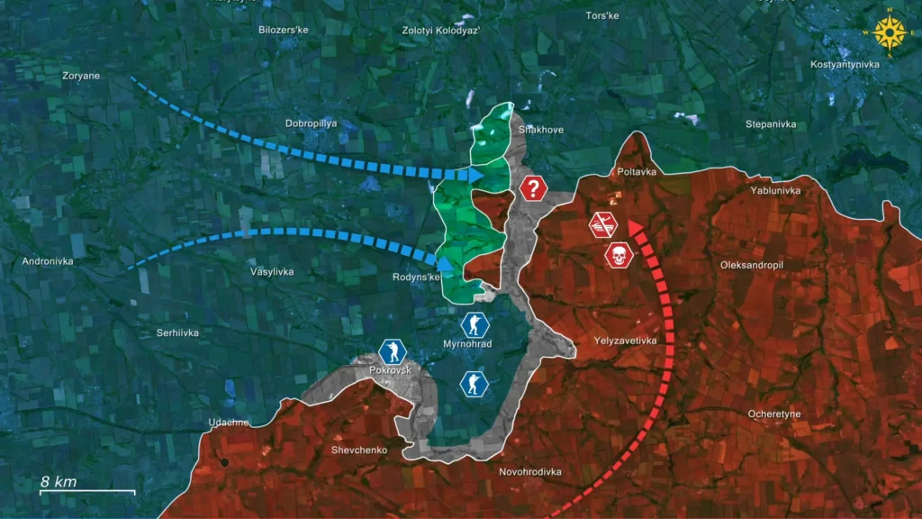 Frontline report: Ukrainian drones with loudspeakers broadcast surrender instructions as Pokrovsk counterattack succeeds