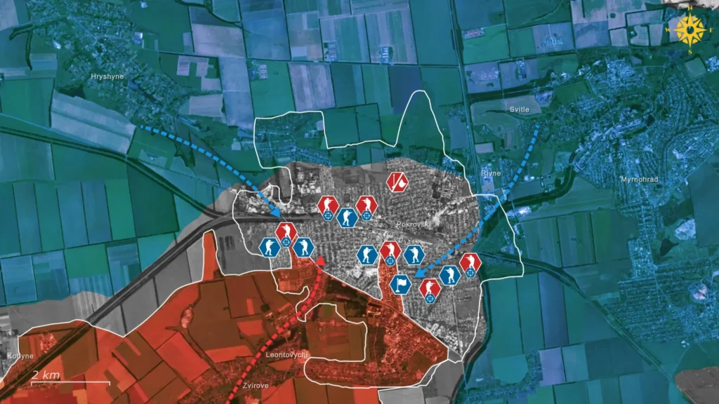 Frontline report: Ukrainian troops reclaim Pokrovsk city center in daring nighttime raid