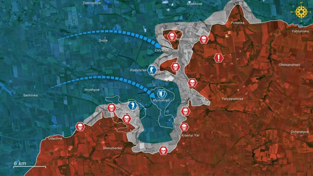 Frontline report: Ukraine executes textbook deception maneuver to reinforce embattled Myrnohrad