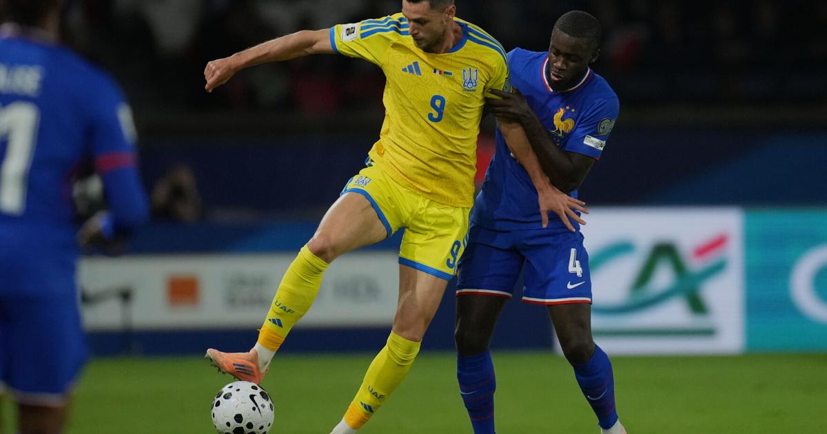 France Ukraine WCup Soccer | National Sports