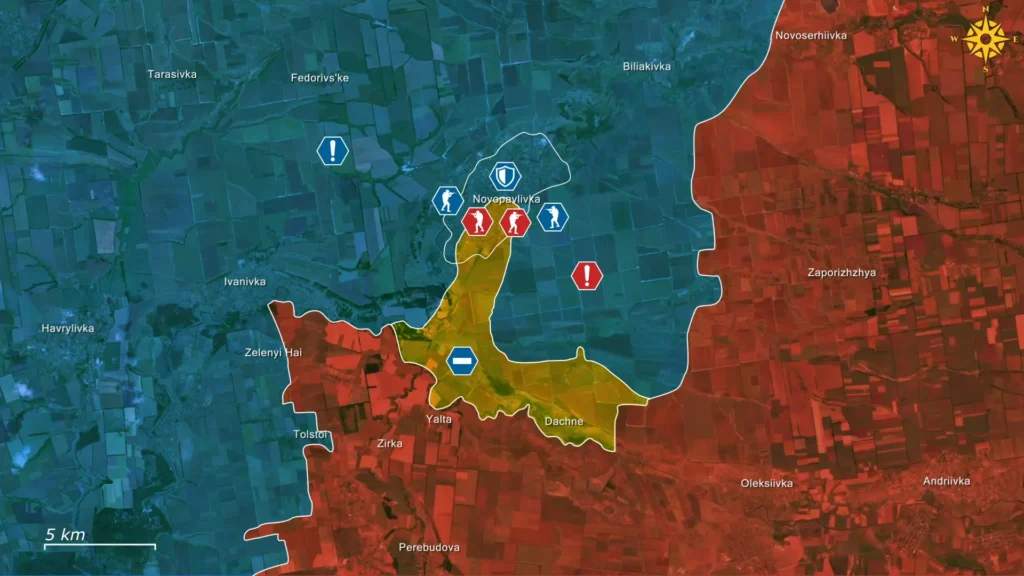 Frontline report: Ukrainian forces repel Russian assault at Novopavlivka, inflict 50% casualties despite fog advantage
