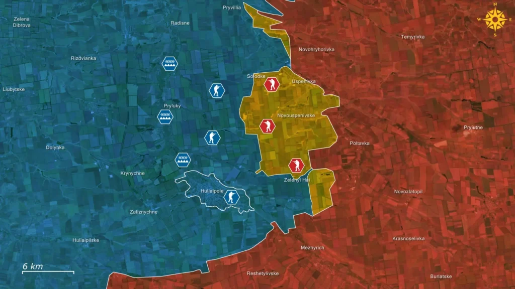 Frontline report: Battle for Huliaipole intensifies as Russian breakthrough threatens Ukrainian stronghold from the north