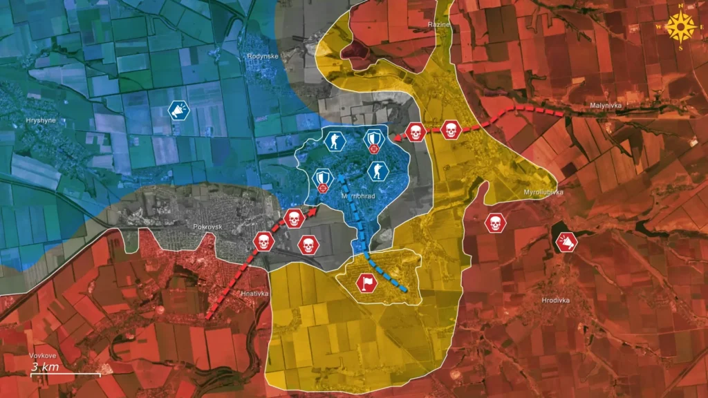 Frontline report: Ukrainian marines turn Russian advance into costly trap during Myrnohrad withdrawal