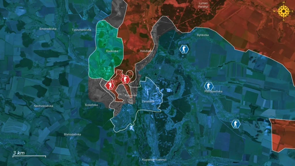 Frontline report: Street-by-street battle for Kupiansk turns against overextended Russian forces