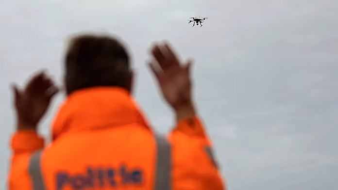 Drone flights near airbase could be spying operation, Belgium's defence minister says