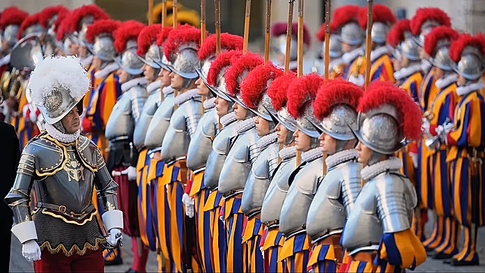 Vatican investigates Swiss Guard after claims of antisemitism in St Peter's Square