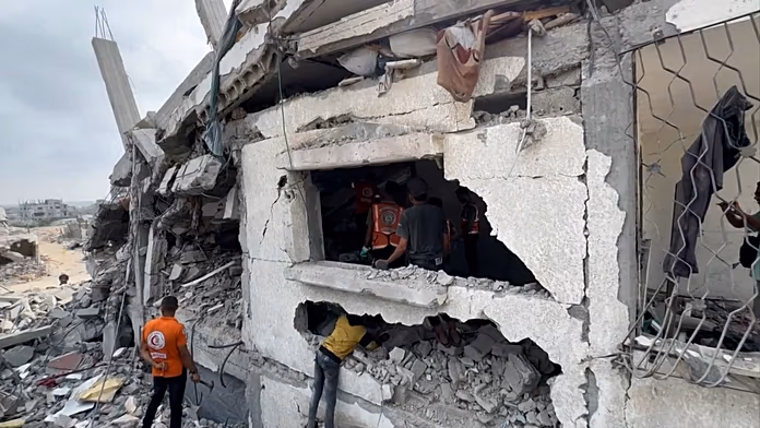 Gaza struggles to recover 10,000 bodies buried under rubble