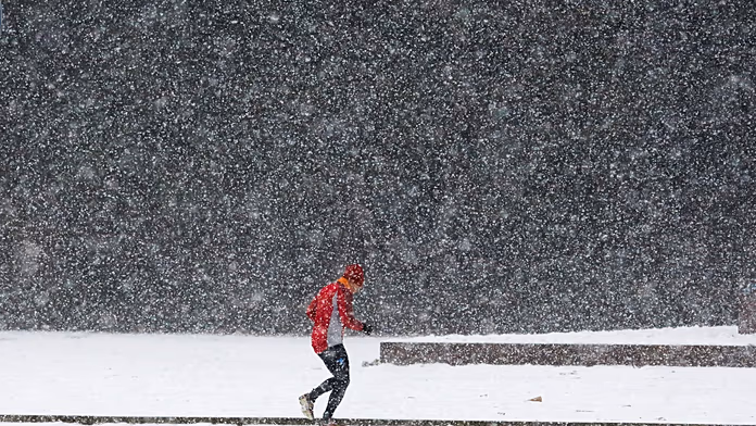Winter arrives in German state of Hesse with temperatures below zero