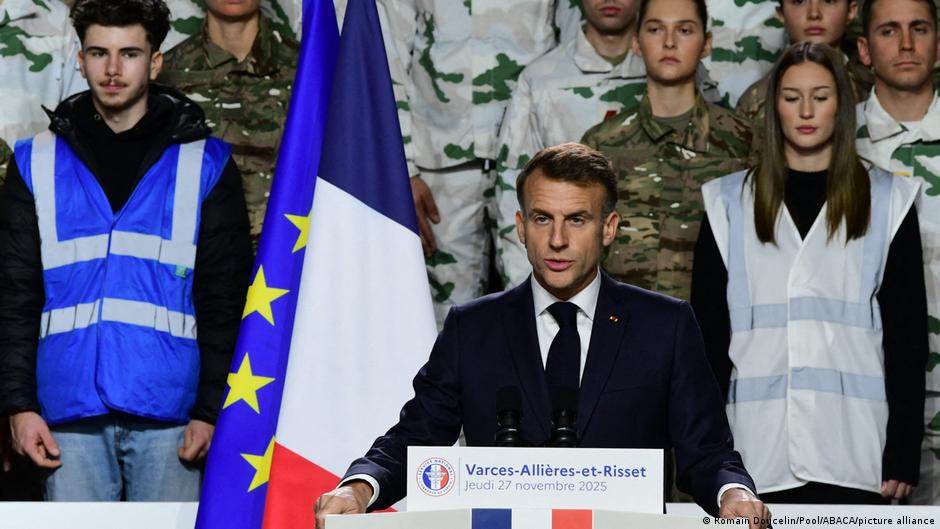 France plans to revive voluntary military service in 2026 – DW – 11/27/2025