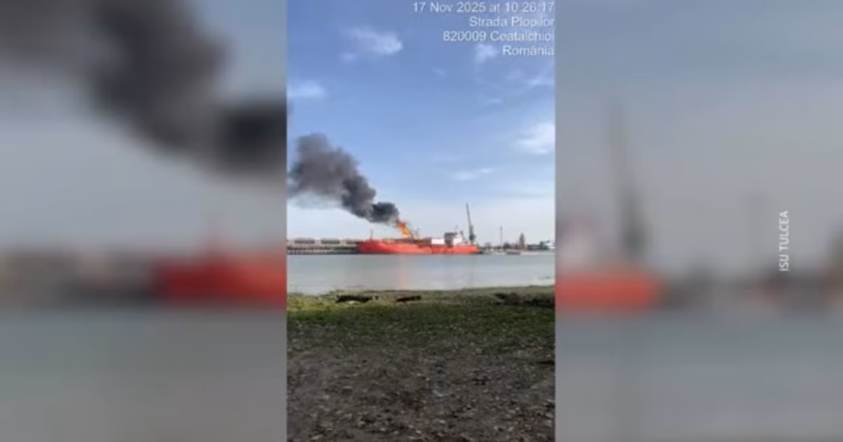 Romanian Village Evacuated After Russian Drone Strikes LPG Ship In Danube