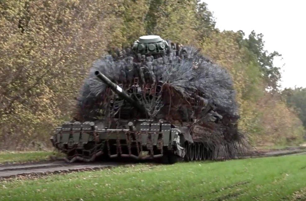 Ukraine mocked Russia’s hairy anti-drone tanks—now builds its own