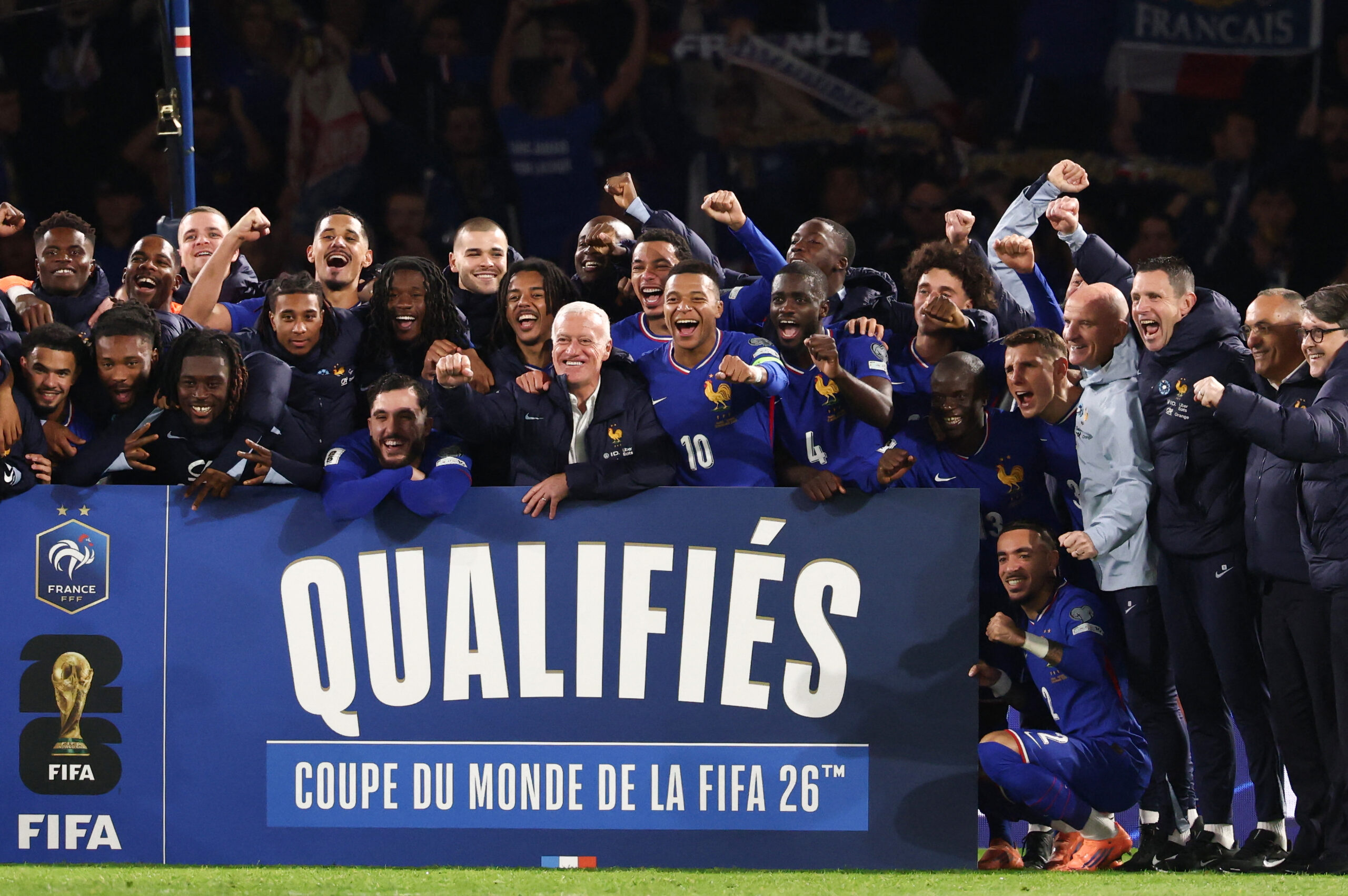 France qualify for 2026 World Cup after beating Ukraine