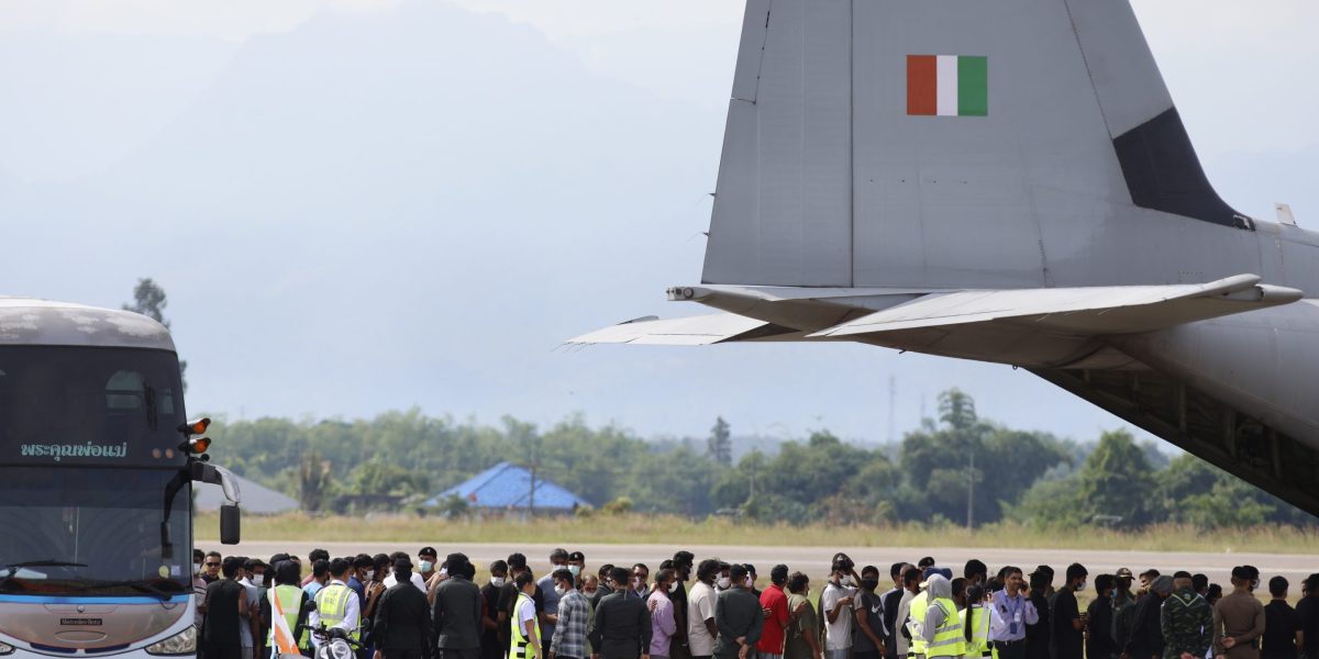 Inside the compounds of Asia’s $10 billion scam industry, where trafficked staff sleep at work and log 16-hour days texting ‘hello’ over and over