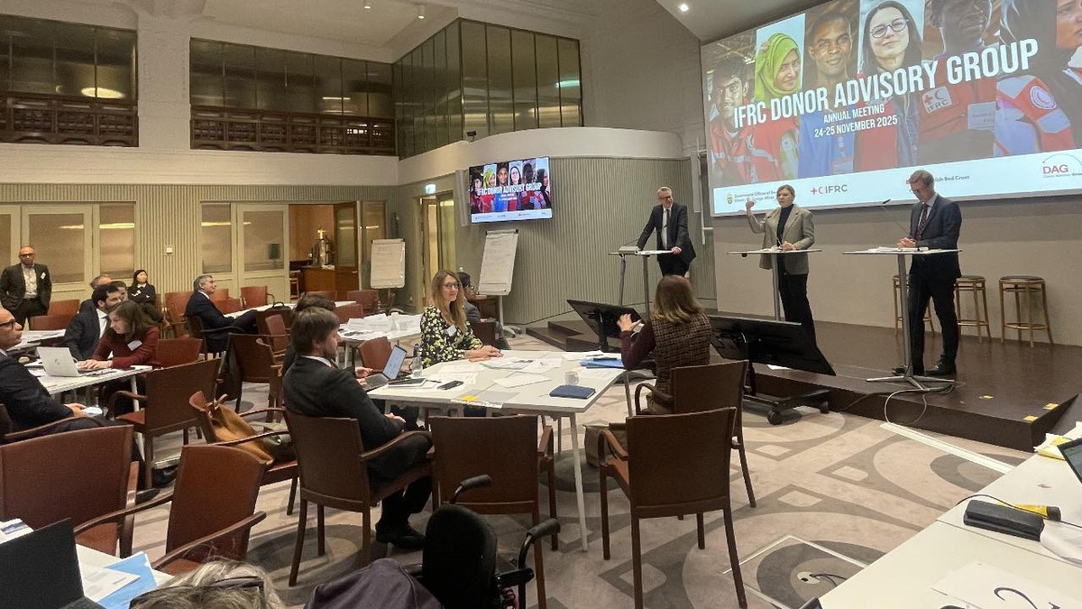 URCS participates in Donor Advisory Group meeting in Stockholm