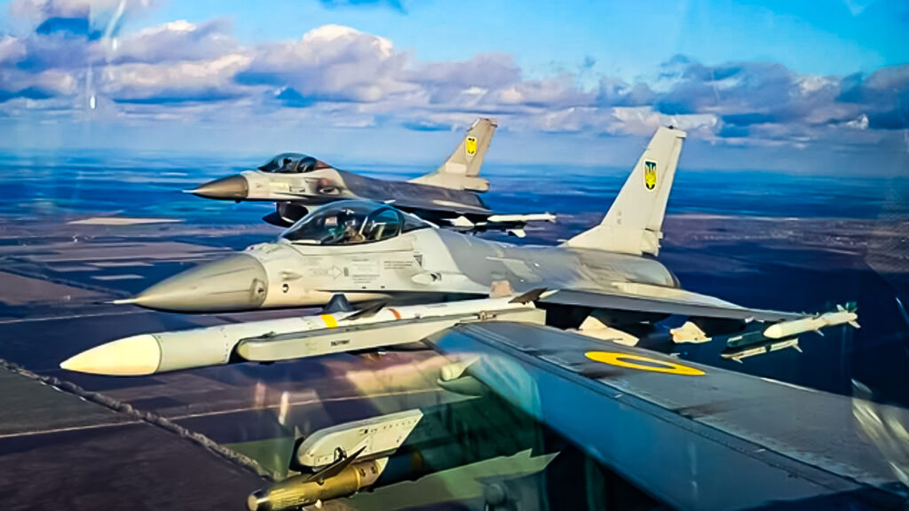 This is how Ukraine’s F-16s hide from Russian drones