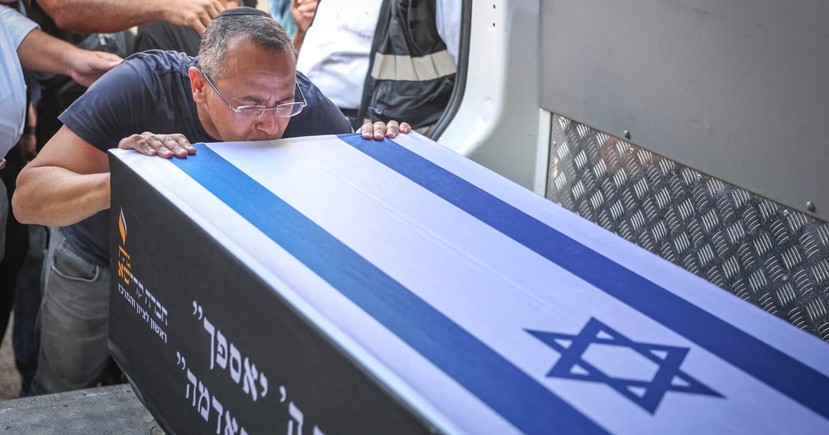 Israel says 3 bodies received from Gaza are not hostages – POLITICO