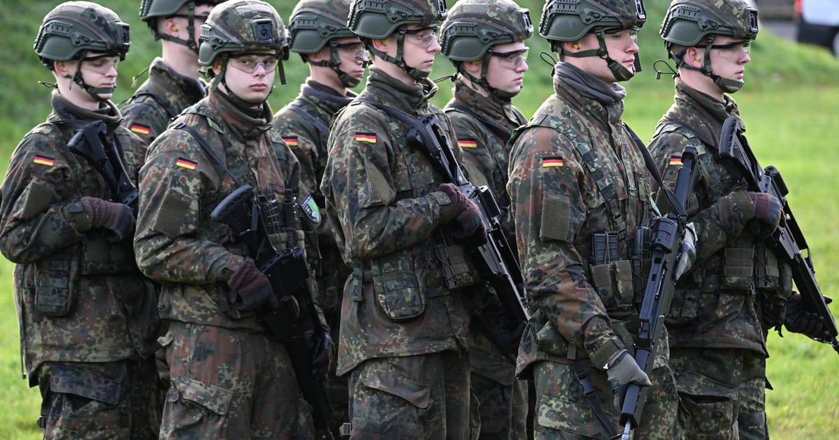 Germany’s ruling parties strike new military-service deal – POLITICO