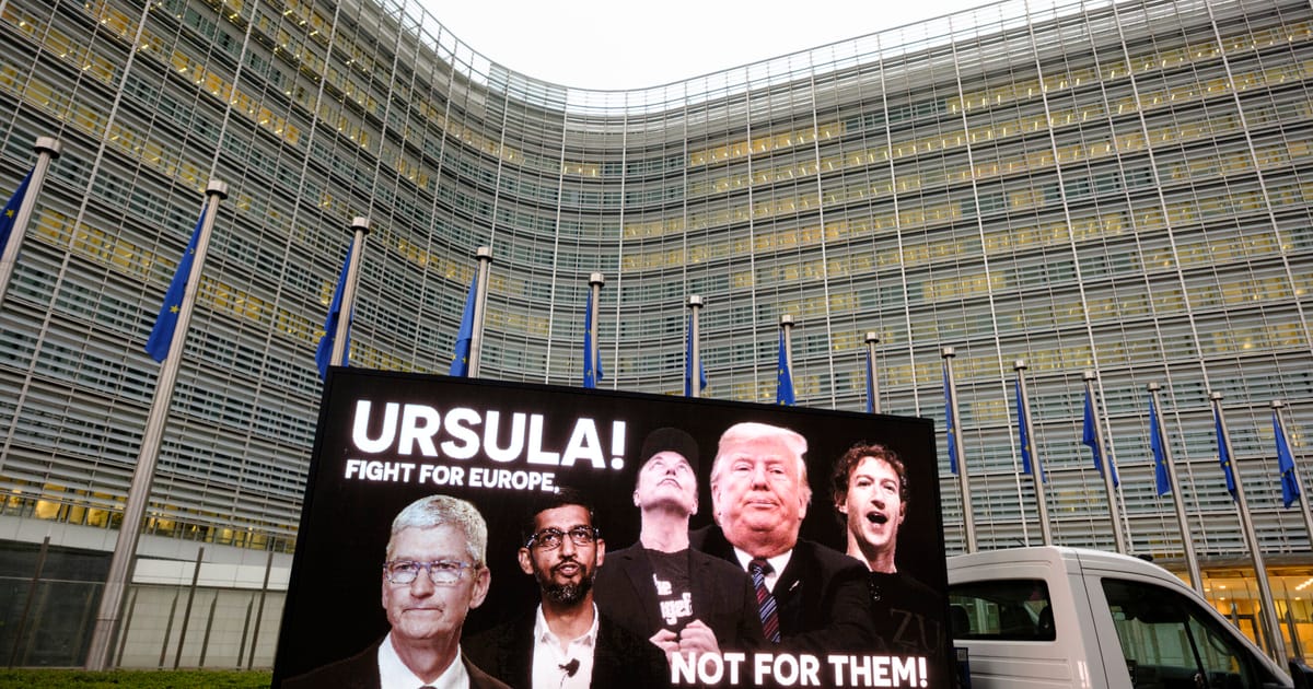 Brussels is done being the world’s digital policeman – POLITICO