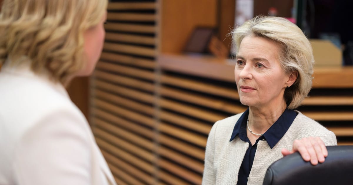 Von der Leyen drifts right with new digital deregulation plans – POLITICO