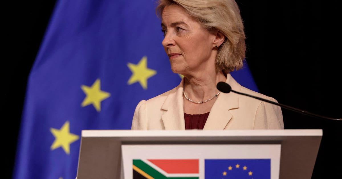 Von der Leyen says EU is not fighting fossil fuels, only emissions – POLITICO