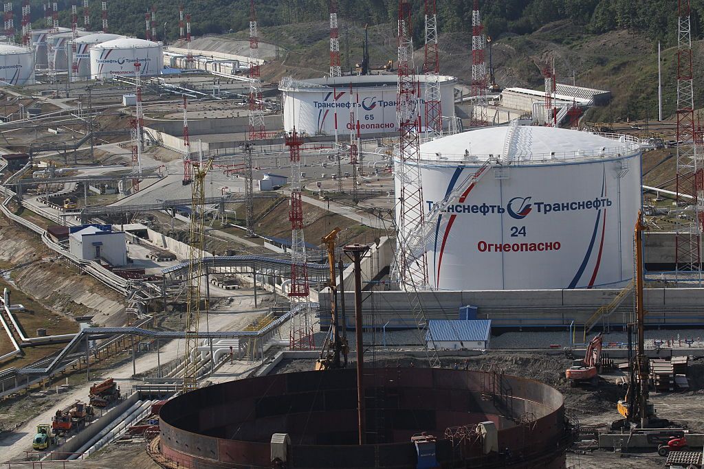 Major Russian oil terminal in Novorossiysk on fire following reported Ukrainian drone strikes