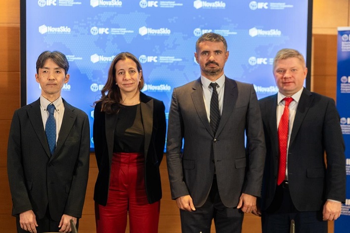 NovaSklo has partnered with the IFC to launch Ukraine’s first float glass factory in Ukraine.