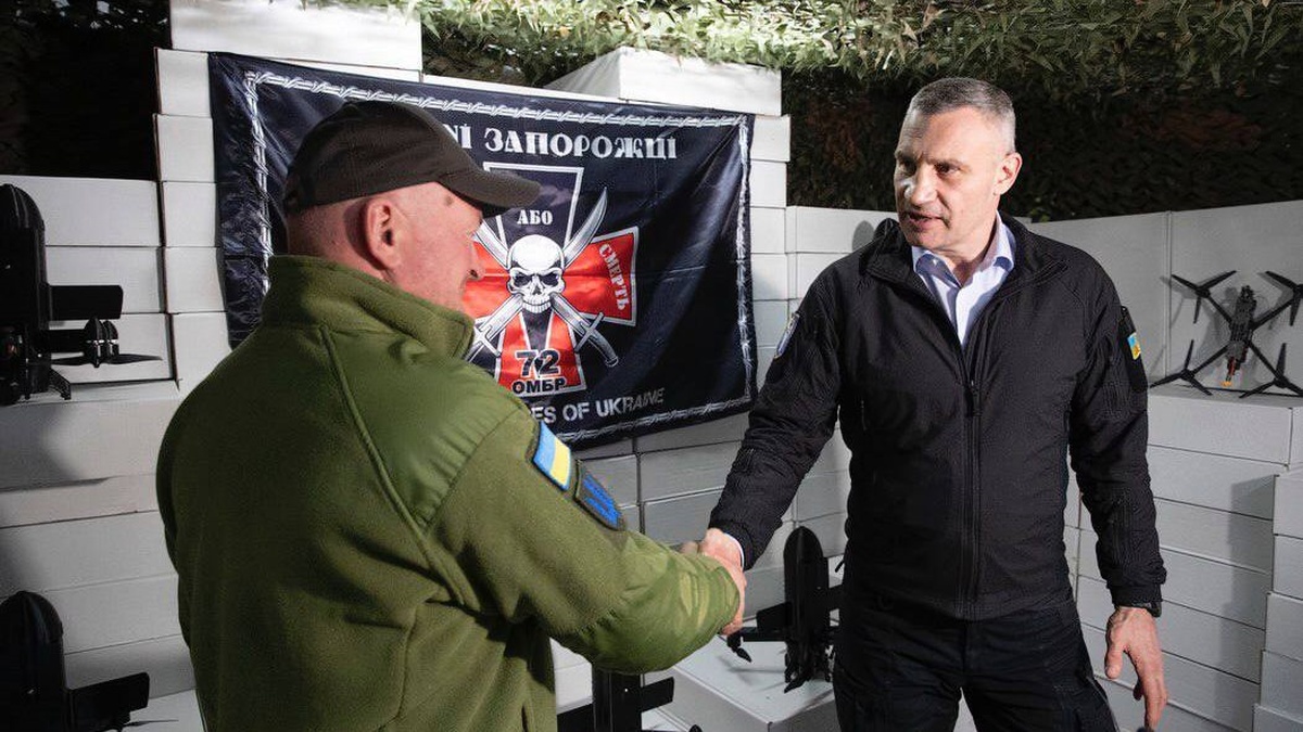Kyiv donates over 1,000 drones to 72nd Separate Mechanized Brigade – Klitschko