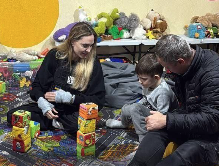 ‘The threat was constant’ — Russian drone flew over Angelina Jolie during her Ukraine trip